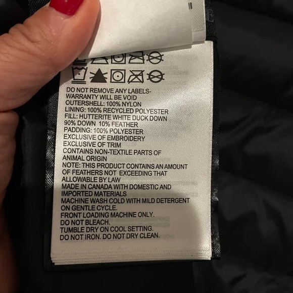 NWT Canada Goode Brookvale Down Hoody, Black Camo, size S - Picture 8 of 10